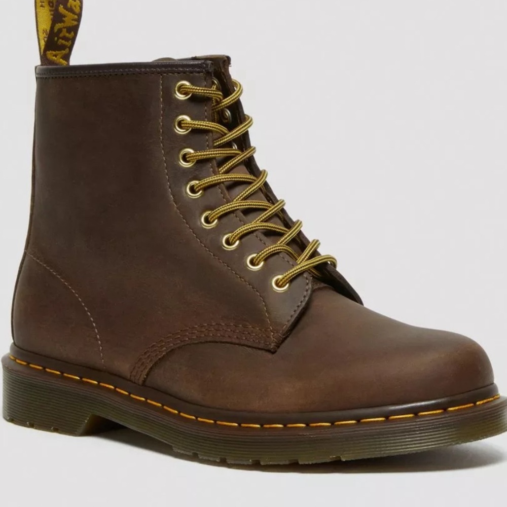 Men’s Brown Dr. Marten’s Crazy Horse Boots